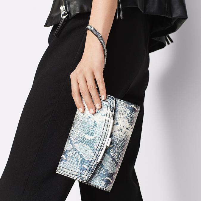 Unelillan Women's Purple Clutch image number 1