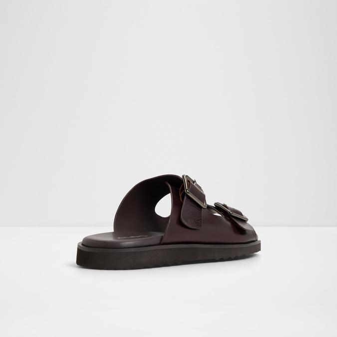 Kyroa-In Men's Brown Double Band Sandals image number 2
