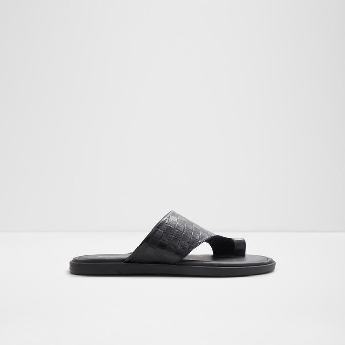 Seif Men's Black Double Band Sandals