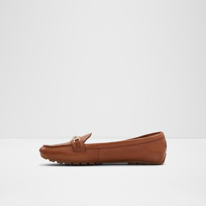 Bagdish Women's Brown Loafers image number 3