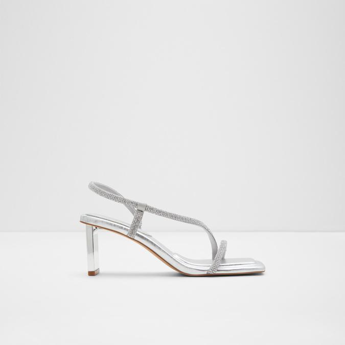 Buy Silver Heeled Sandals for Women by ROCIA Online | Ajio.com