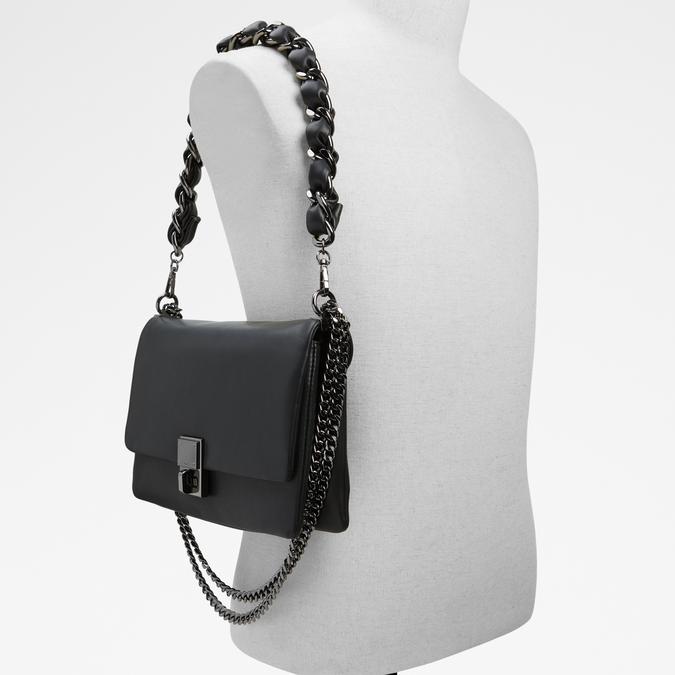 Zoi Women's Black Shoulder Bag image number 3