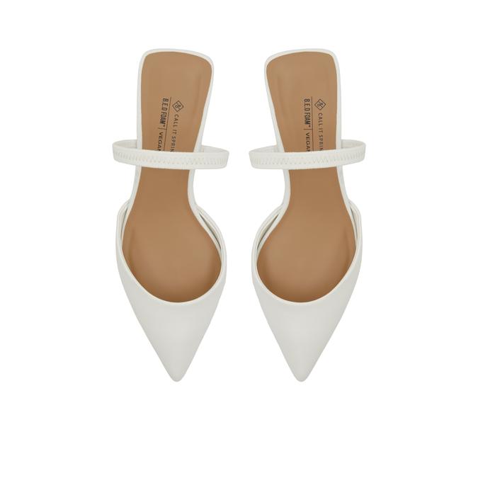 Zaydan Women's White Pumps