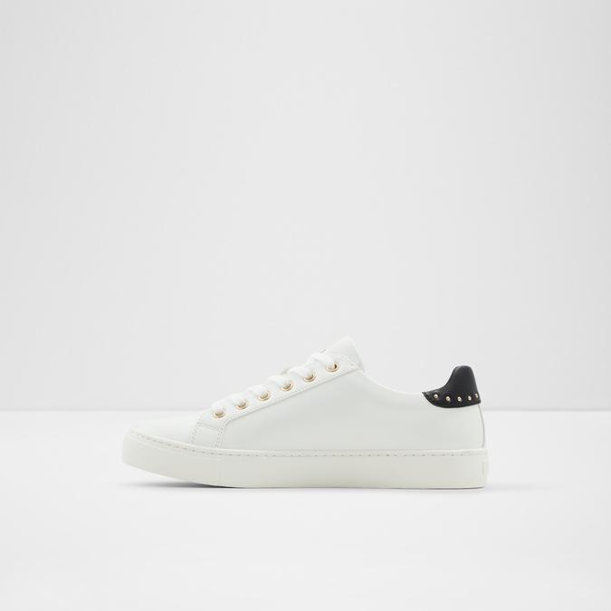 Lovestory Women's White Sneakers image number 3