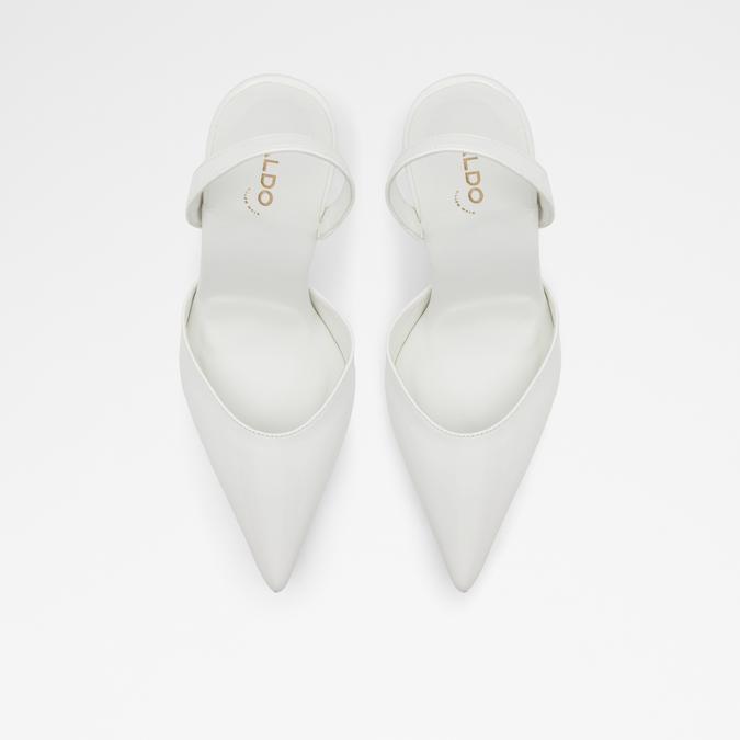 Zuella Women's White Pumps image number 1