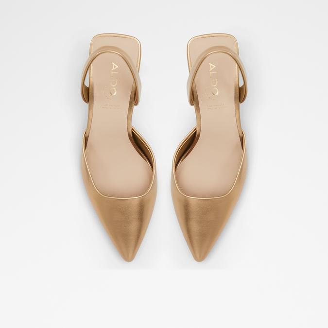 Basanti Women's Gold Pumps
