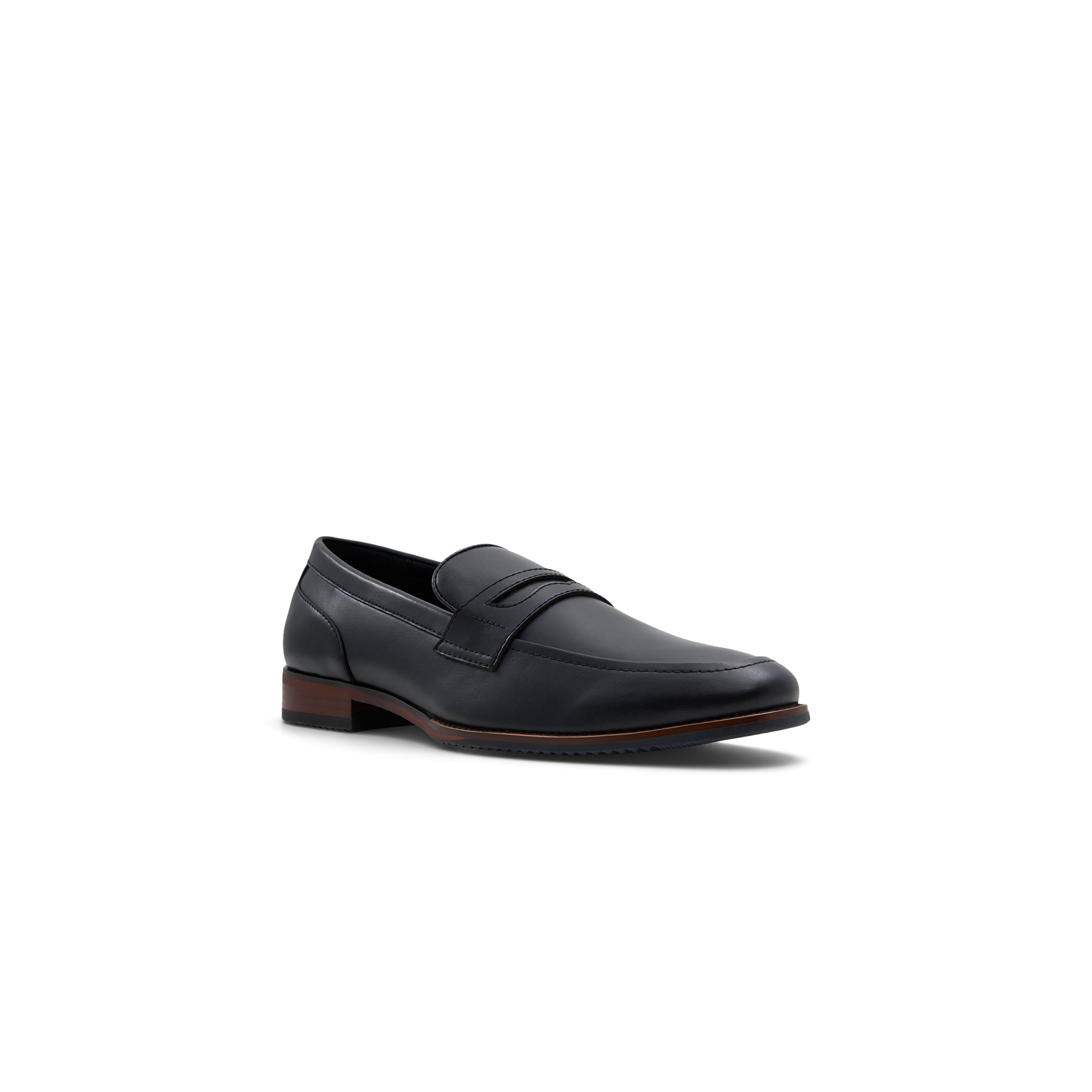 Pinchard Men's Black Dress Loafers image number 4