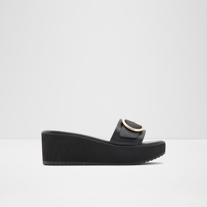 Thinnes Women's Black Sandals image number 0