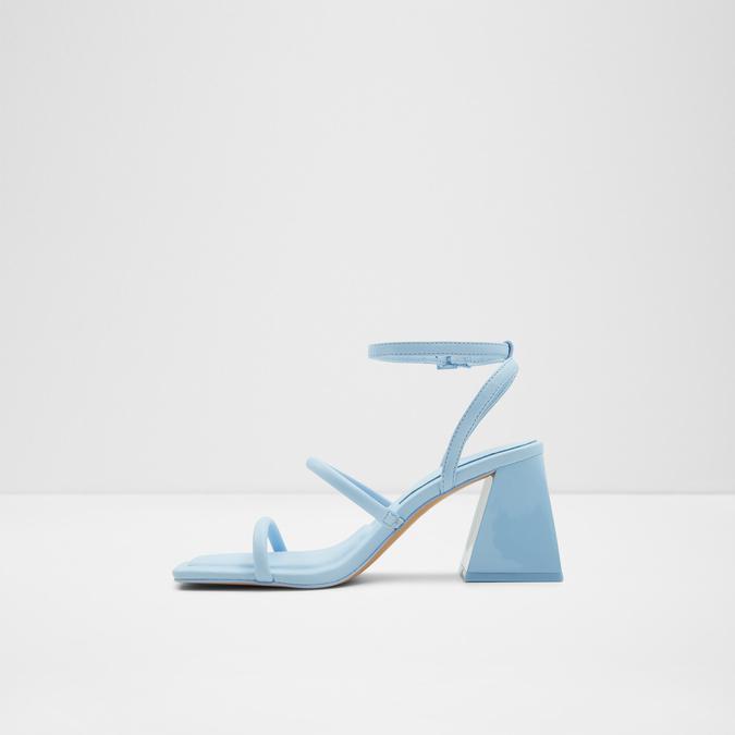 Miran Women's Blue Block Heel Sandals image number 2