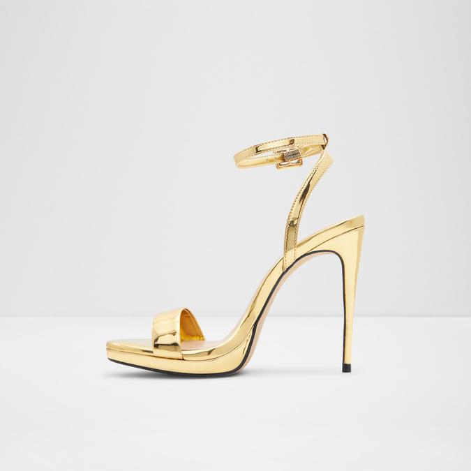 Kat Women's Gold Dress Sandals image number 2