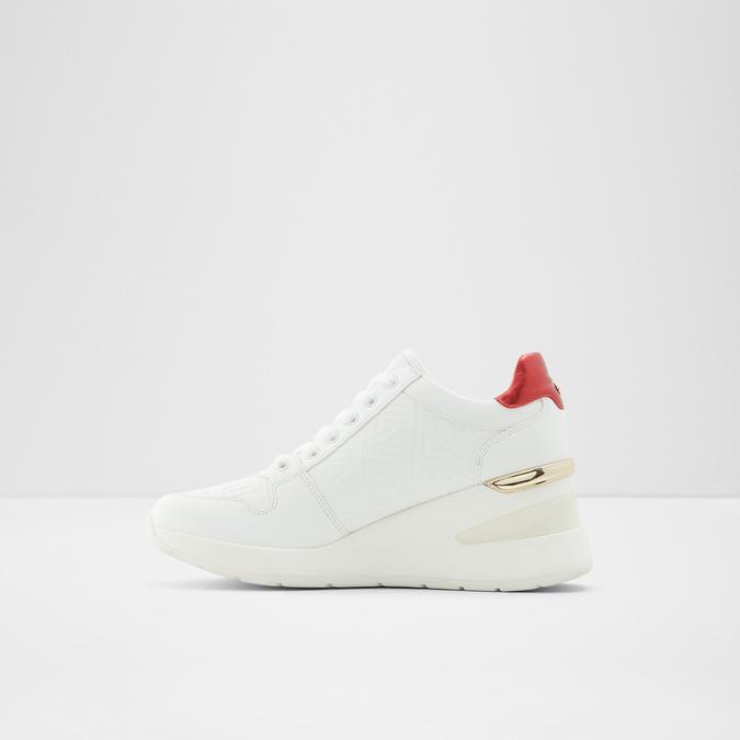 Jeresa Women's White Sneakers image number 2