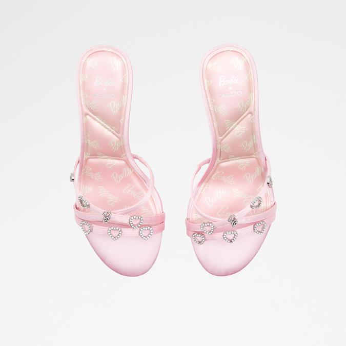 Barbiemule Women's Medium Pink Dress Sandals