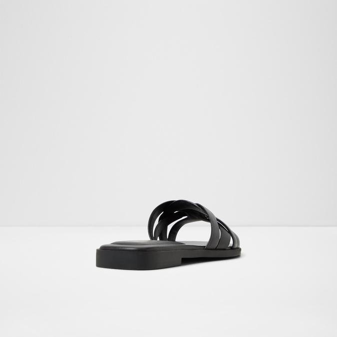 Jennaleriel -In Women's Black Flat Sandals image number 2