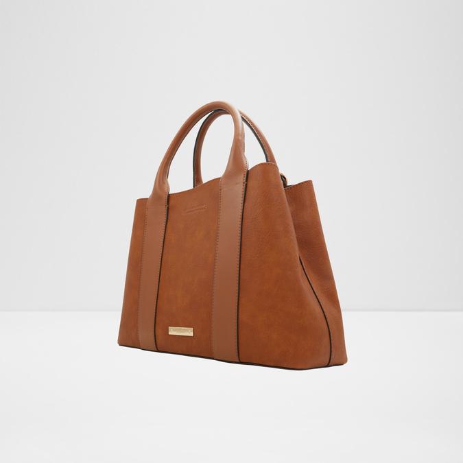 Mutsee Women's Brown Satchel image number 1