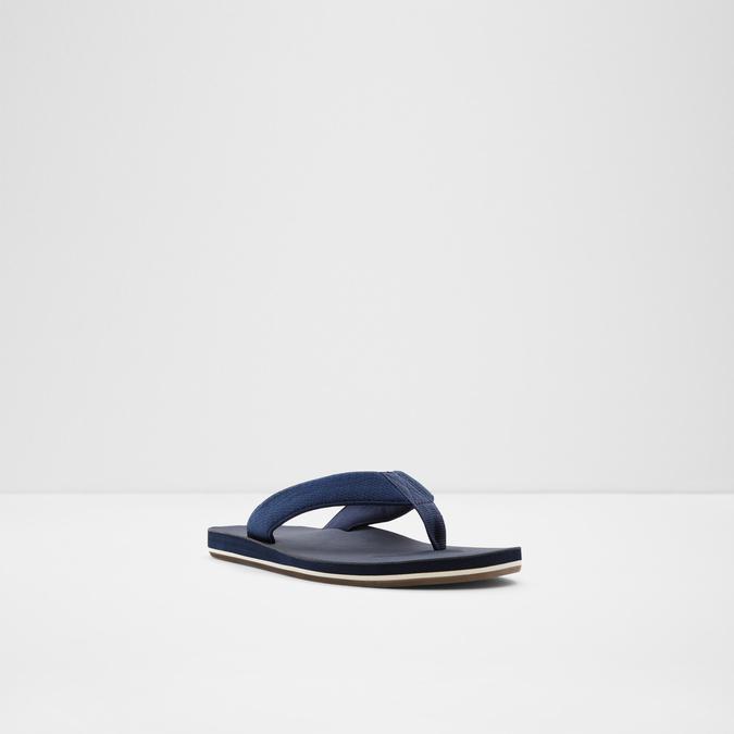 Weallere Men's Navy Thong Sandals image number 3