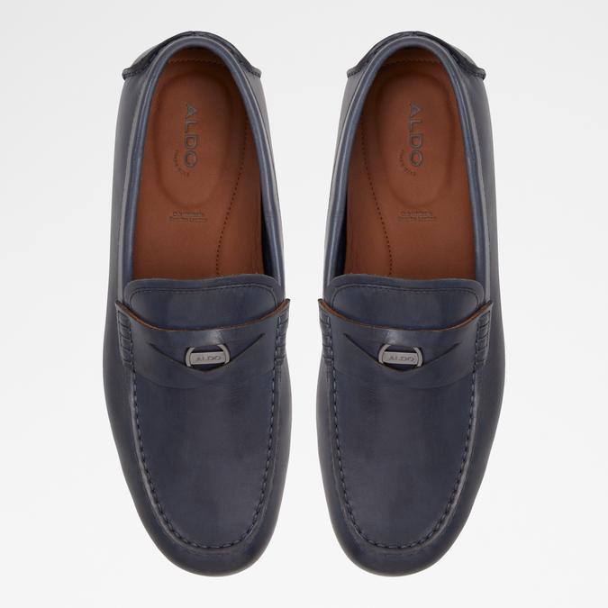 Squire Men's Navy Moccasins