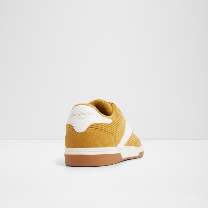 Ashwina-In Men's Yellow Low Top Sneakers image number 2