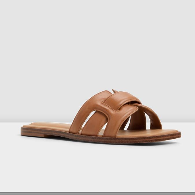 ELENYA-IN Brown Women Flat Sandals