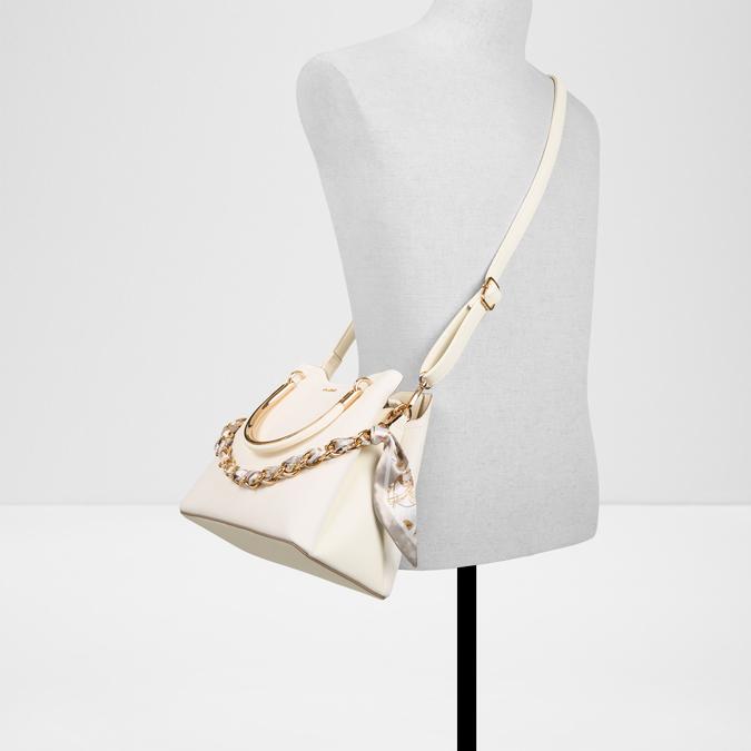 Arrayan Women's White Satchel image number 3