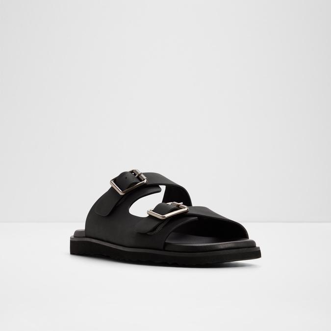 KYROA-IN Black Men Double Band Sandals image number 3