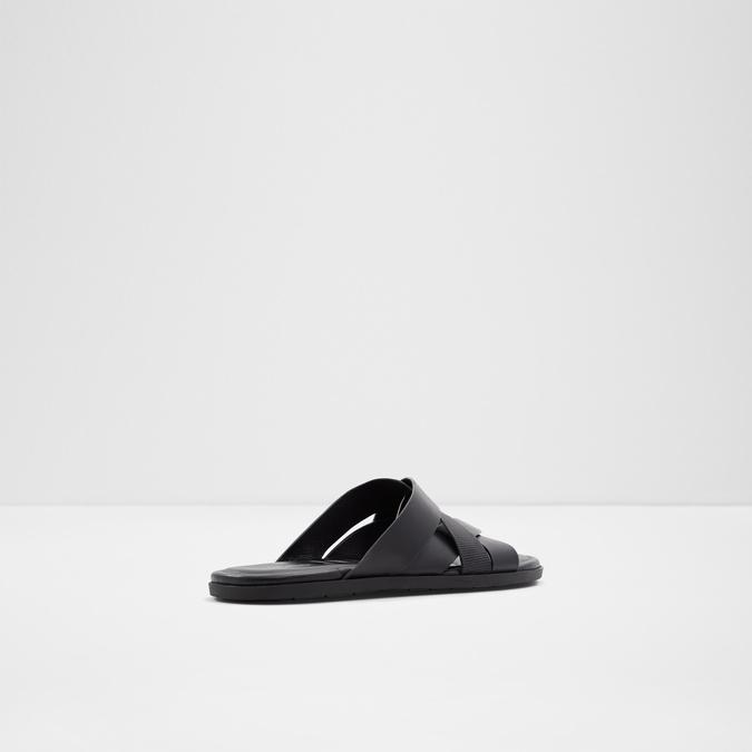 Zaanstraat Men's Black Strap Sandals image number 2