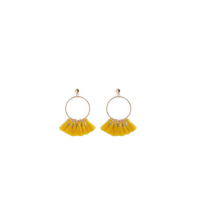 Flatfoosie Summer Yellow Tassel Flower Statement Earrings For Women  Handmade Dangle Drop Earrings Wedding 2019 Female Jewelry - Dangle Earrings  - AliExpress