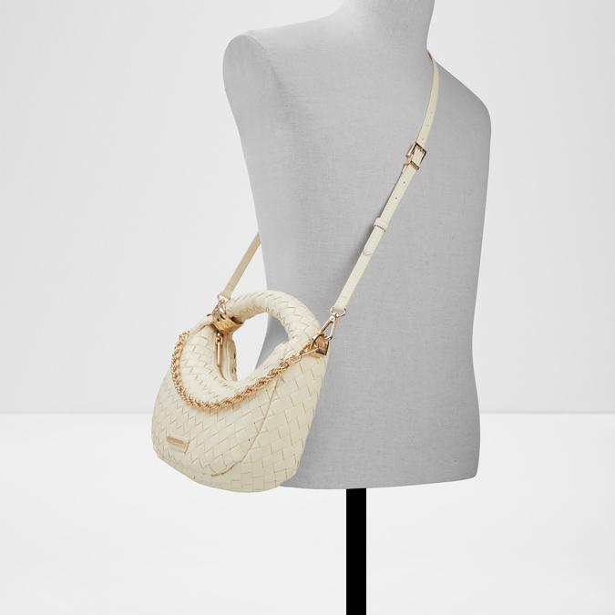 Venessa Women's Beige Shoulder Bag image number 4