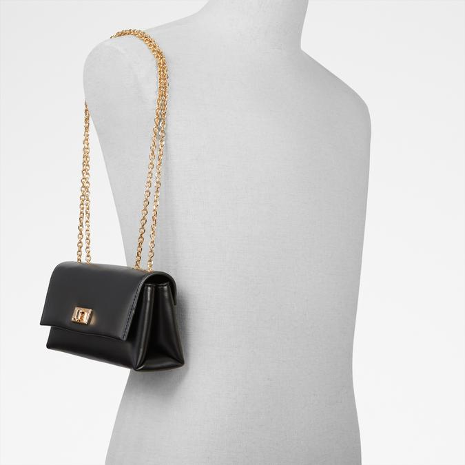 Onze Women's Black Shoulder Bag image number 4
