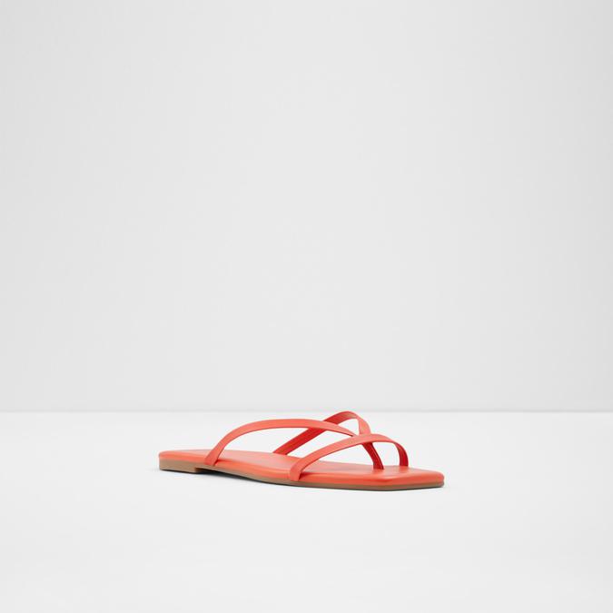 Kederi Women's Orange Flat Sandals image number 3