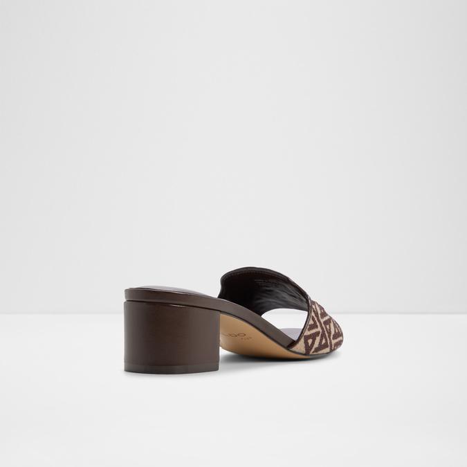 TESSINA-IN BROWN MULTI Women Block heel sandals