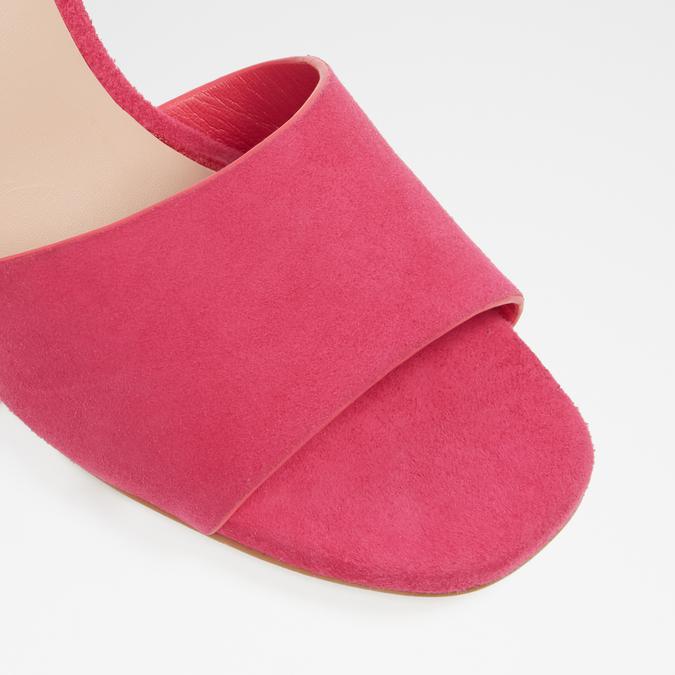 Gwurka Women's Dark Pink Block Heel Sandal image number 3