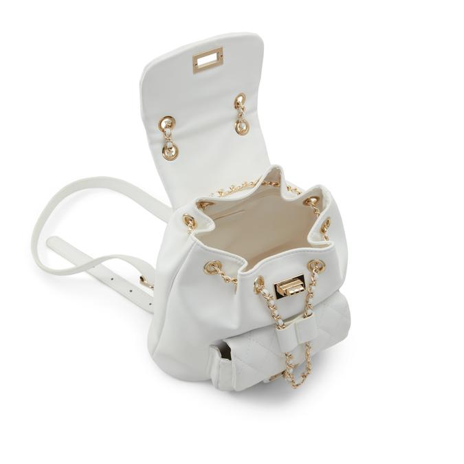 Obsessed Women's White Backpack image number 2