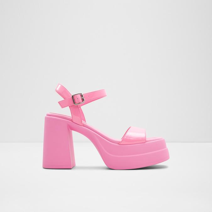 Taina Women's Medium Pink Block Heel Sandals image number 2