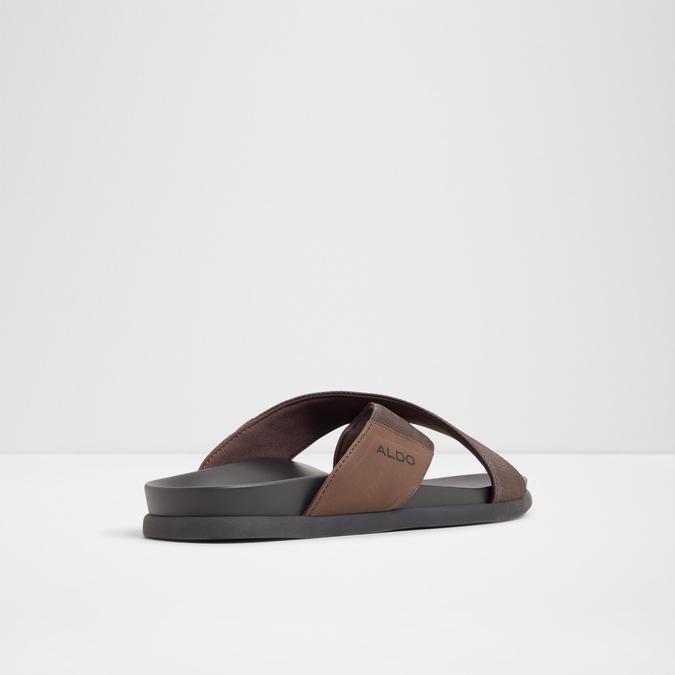 Kedona-In Men's Brown Strap Sandals image number 2