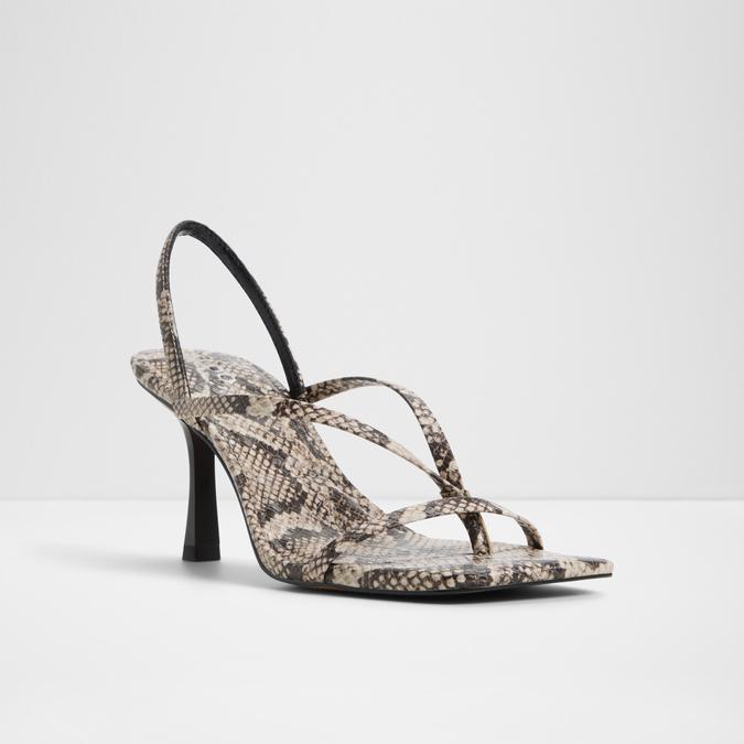 RIVA Beige Women Heels image number 3
