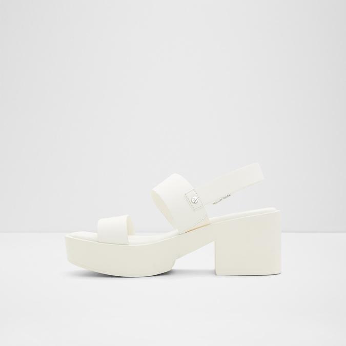 Aldo white on sale block heel