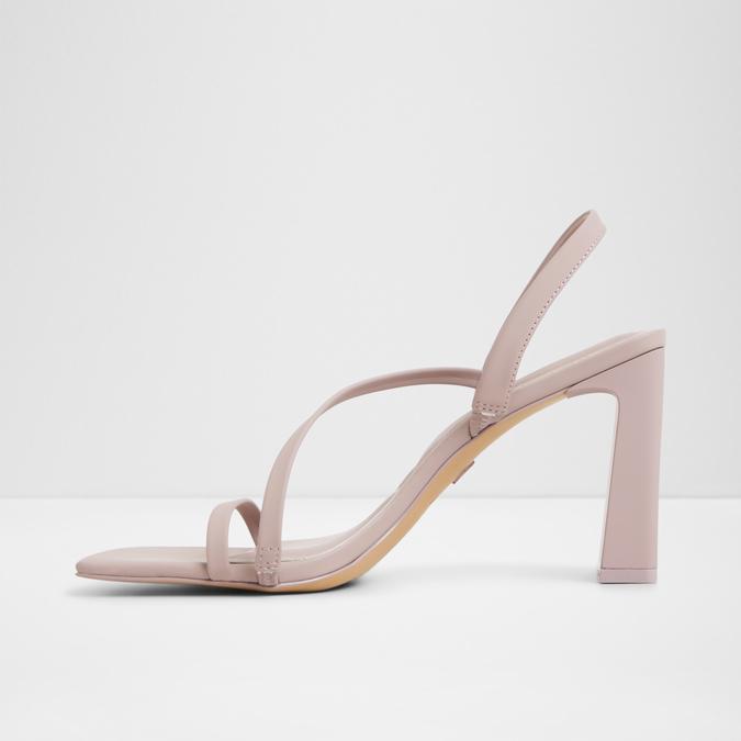 Arize-In Women's Pink Block Heel Sandals image number 3