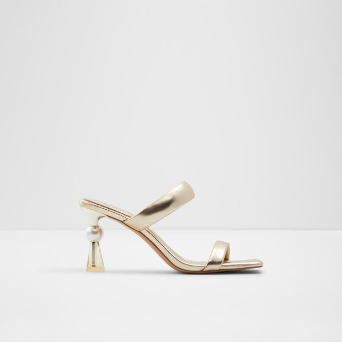 Gold dressy sale heels