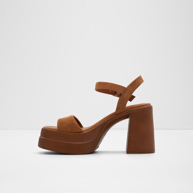 Taina Women's Brown Block Heel image number 3