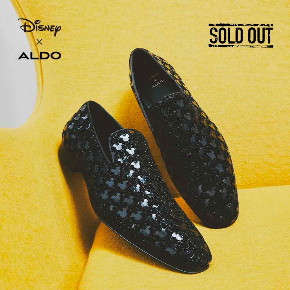 Disney X Aldo Mickey Mouse Black Disney Loafers Disney X ALDO