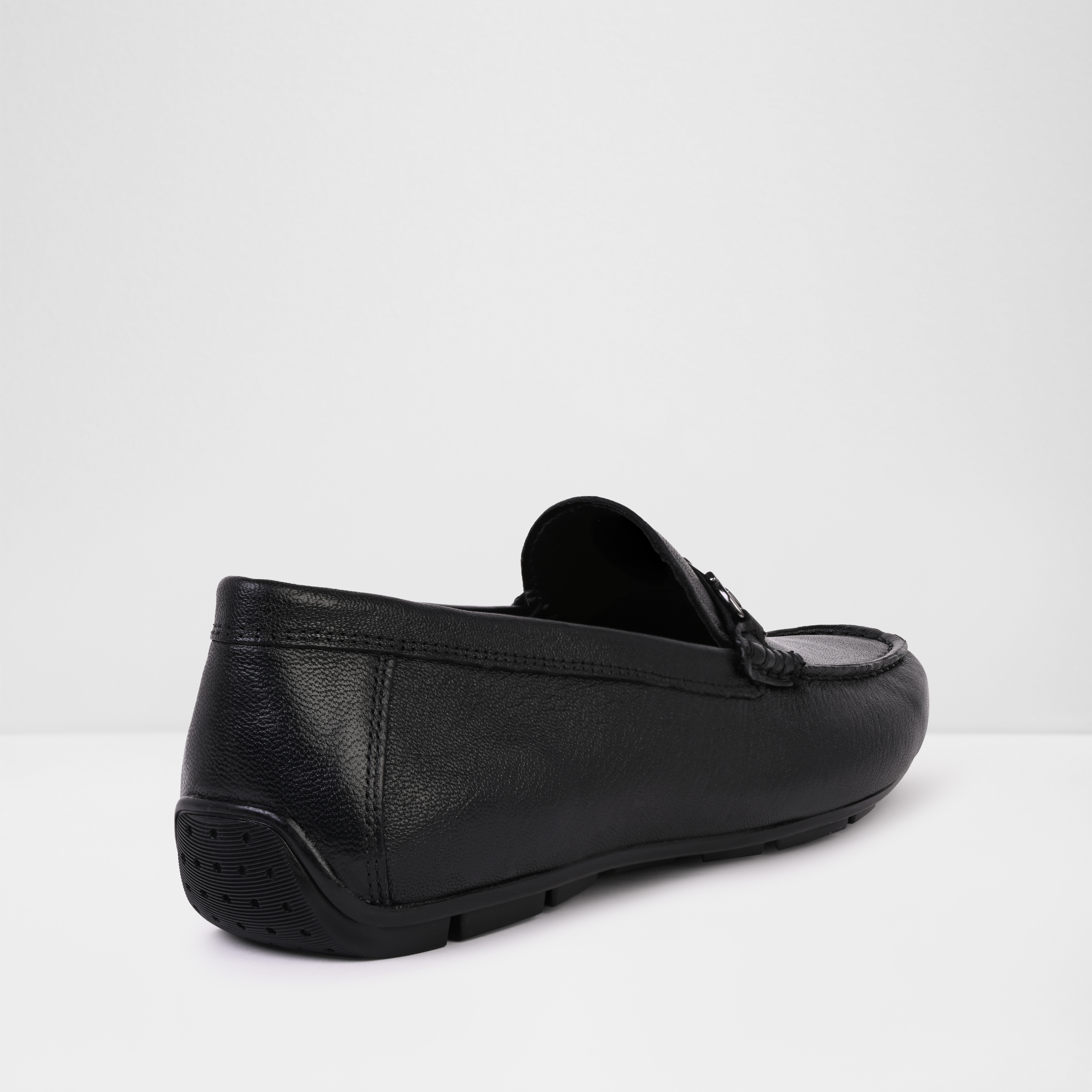 Fangioa-In Men's Black Moccasins image number 2