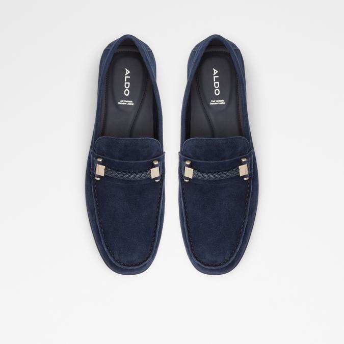 Zirnuflex Men's Navy Moccasins