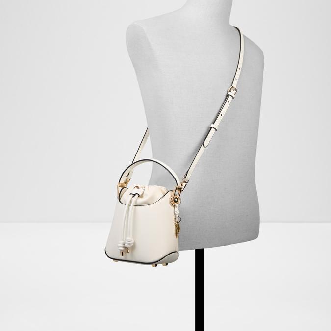 Verallie Women's White Bucket Bag image number 3