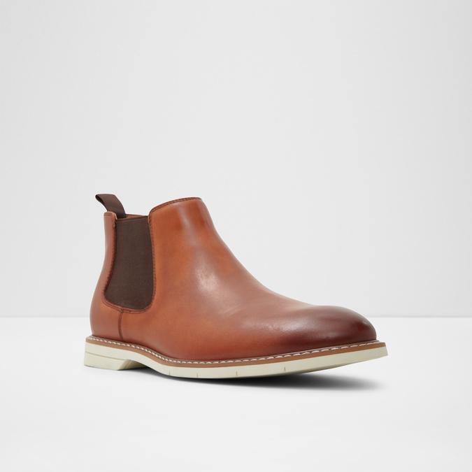 Darwin Men's Cognac Chelsea Boots image number 4