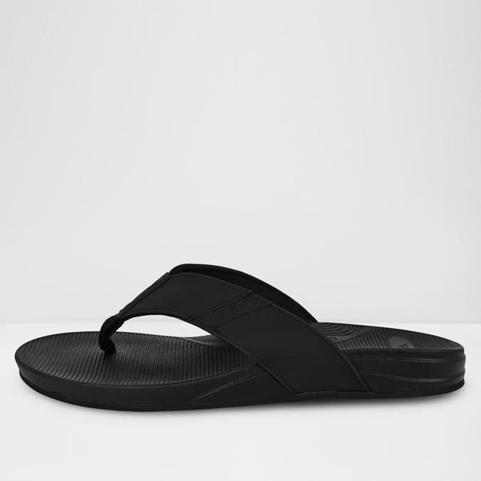 STEFFENA-IN Black Men Thong Sandals image number 3