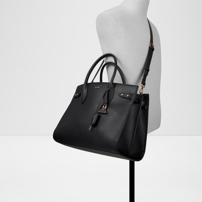Unolaan Women's Black Satchel image number 3
