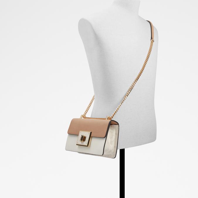 Nanaeldenn Women's White Cross Body image number 3