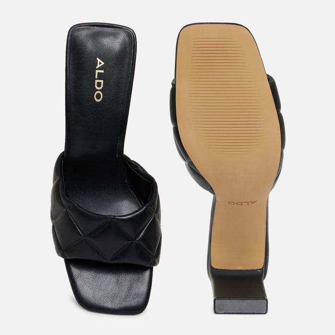 Gisele Women's Black Block Heel Sandal image number 3