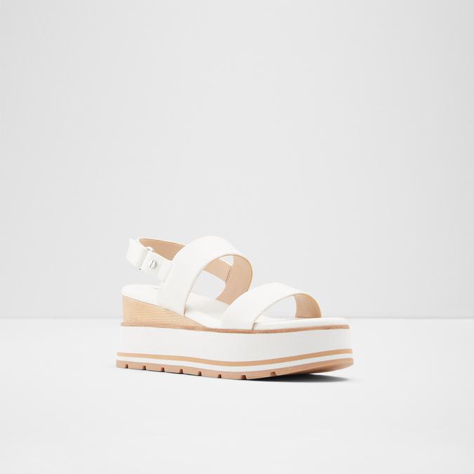 Onalisa Women's White Wedges image number 4