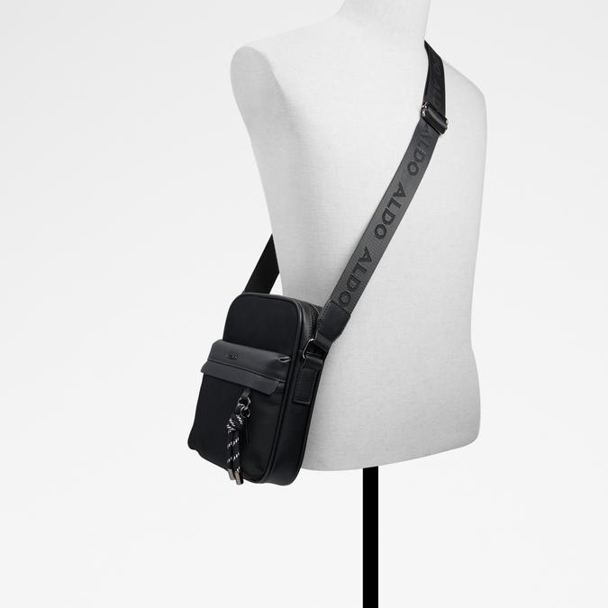 Croalin Men's Black Casual Bag image number 3